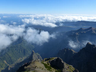 Pico do Avieiro 1810 Meter hoch