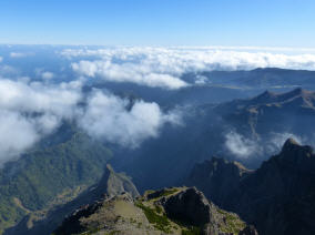 Pico do Avieiro 1810 Meter hoch